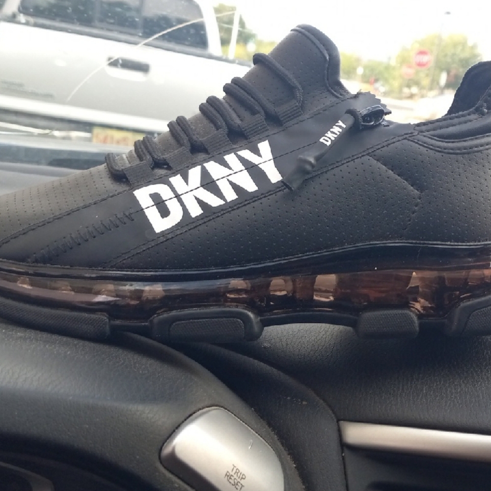DKNY Black Athletic Shoes